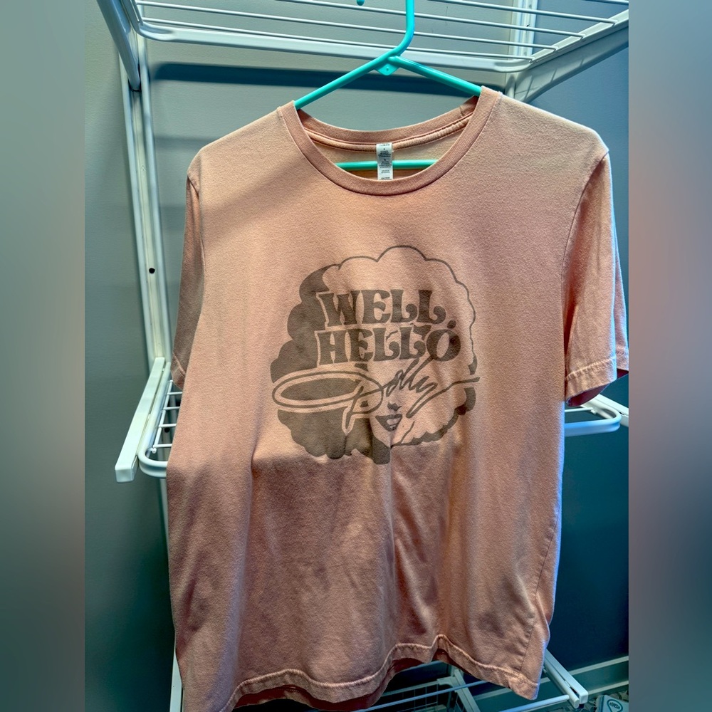 Dolly Parton Ladies Tee, Hello Dolly, large